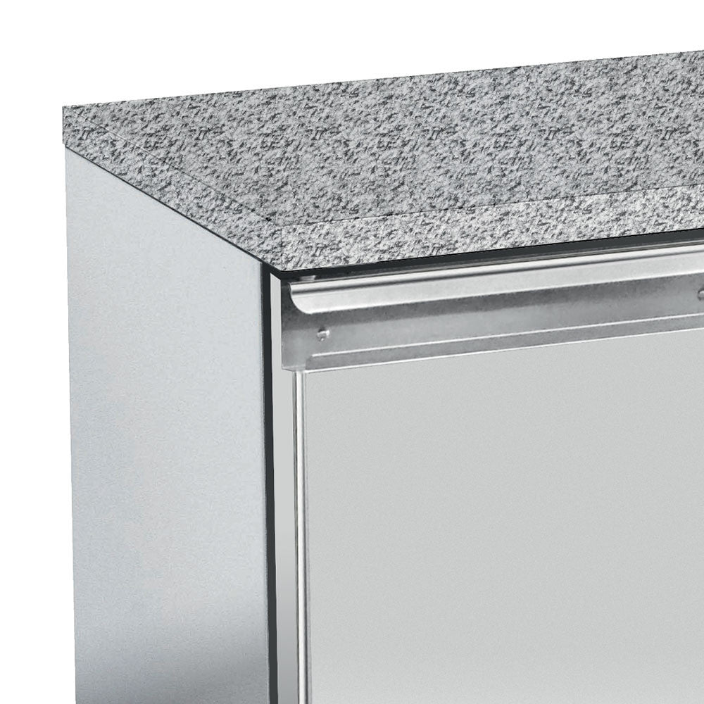 Table réfrigérée negative 3 portes - granit - Diamond