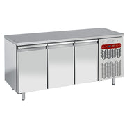 Table réfrigérée négative ventilée 3 portes GN 1/1 - Diamond