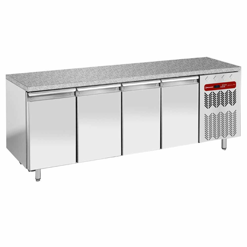 Table réfrigérée négative ventilé 4 ptes 600 x 400mm - Diamond