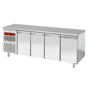 Table réfrigérée ventilée 4 portes GN 1/1 - Diamond