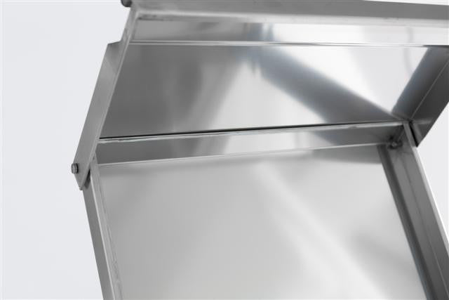 Saladette réfrigérée professionnelle 1 porte - Acier inoxydable - Température +2/+8°C 435x700x870 mm 109 L 0.17 kW Combisteel - vue 6 - Saladette réfrigérée pro CHR - Cuistéo