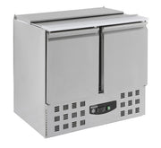 Saladette réfrigérée 2 portes 900x700x870 mm 230 L 0.34 kW Combisteel - Saladette réfrigérée professionnel CHR - matériel cuisine pro - Cuistéo