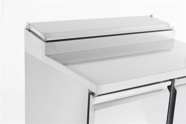 Saladette réfrigérée 2 portes 5 x 1/6 GN 0.34 kW Combisteel - vue 3 - Saladette réfrigérée pro CHR - Cuistéo