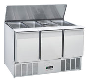 Saladette réfrigérée - GN1/1 CR 93A - Cool Head 1365x700x890 mm 350 L 233 W Coolhead - Saladette réfrigérée professionnel CHR - matériel cuisine pro - Cuistéo