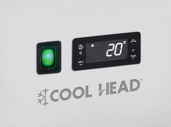 Saladette réfrigérée - GN1/1 CR 93A - Cool Head 1365x700x890 mm 350 L 233 W Coolhead - vue 2 - Saladette réfrigérée pro CHR - Cuistéo