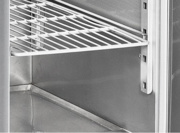 Saladette réfrigérée - GN1/1 CR 93A - Cool Head 1365x700x890 mm 350 L 233 W Coolhead - vue 3 - Saladette réfrigérée pro CHR - Cuistéo