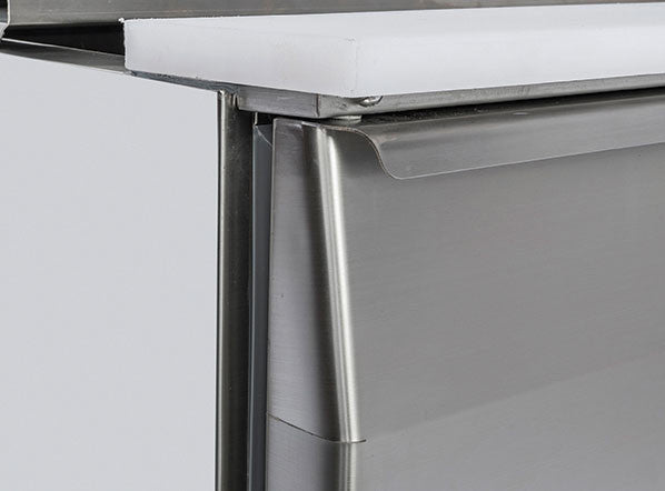 Saladette réfrigérée - GN1/1 CR 93A - Cool Head 1365x700x890 mm 350 L 233 W Coolhead - vue 9 - Saladette réfrigérée pro CHR - Cuistéo