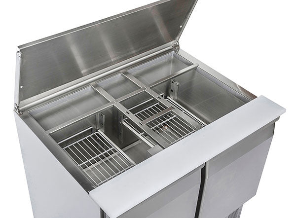 Saladette réfrigérée GN1/1 CR 92A - Cool Head 1045x700x883 mm 269 L 182 W Coolhead - vue 8 - Saladette réfrigérée pro CHR - Cuistéo