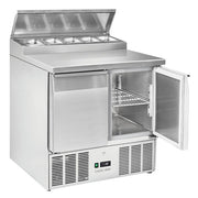 Saladette réfrigérée GN1/1 CRS 90A - Cool Head 900x700x1005 mm 239 L 142.4 W Coolhead - Saladette réfrigérée professionnel CHR - matériel cuisine pro - Cuistéo