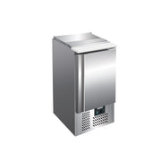 Saladette inox - 1 porte - GN1/1 - Professionnel - Saro