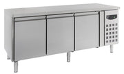 Table réfrigérée pâtisserie 3 portes inox 2020x800x850 mm 635 L 0.34 kW Combisteel - Tour Réfrigéré professionnel CHR - matériel cuisine pro - Cuistéo