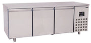 Table réfrig. pâtisserie 3 portes inox 2100x800x850 mm 615 L 0.2 kW Combisteel - Tour Réfrigéré professionnel CHR - matériel cuisine pro - Cuistéo
