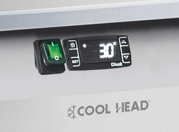 Comptoir réfrigéré pour plateaux 600x400mm - PA 2100 - Cool Head 430 L 300 W Coolhead - vue 5 - Tour Réfrigéré pro CHR - Cuistéo