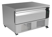 Table réfrigérée/congélateur 1 tiroir 2x 1/1gn inox 78 L 0.24 kW Combisteel - Soubassement Réfrigéré professionnel CHR - matériel cuisine pro - Cuistéo