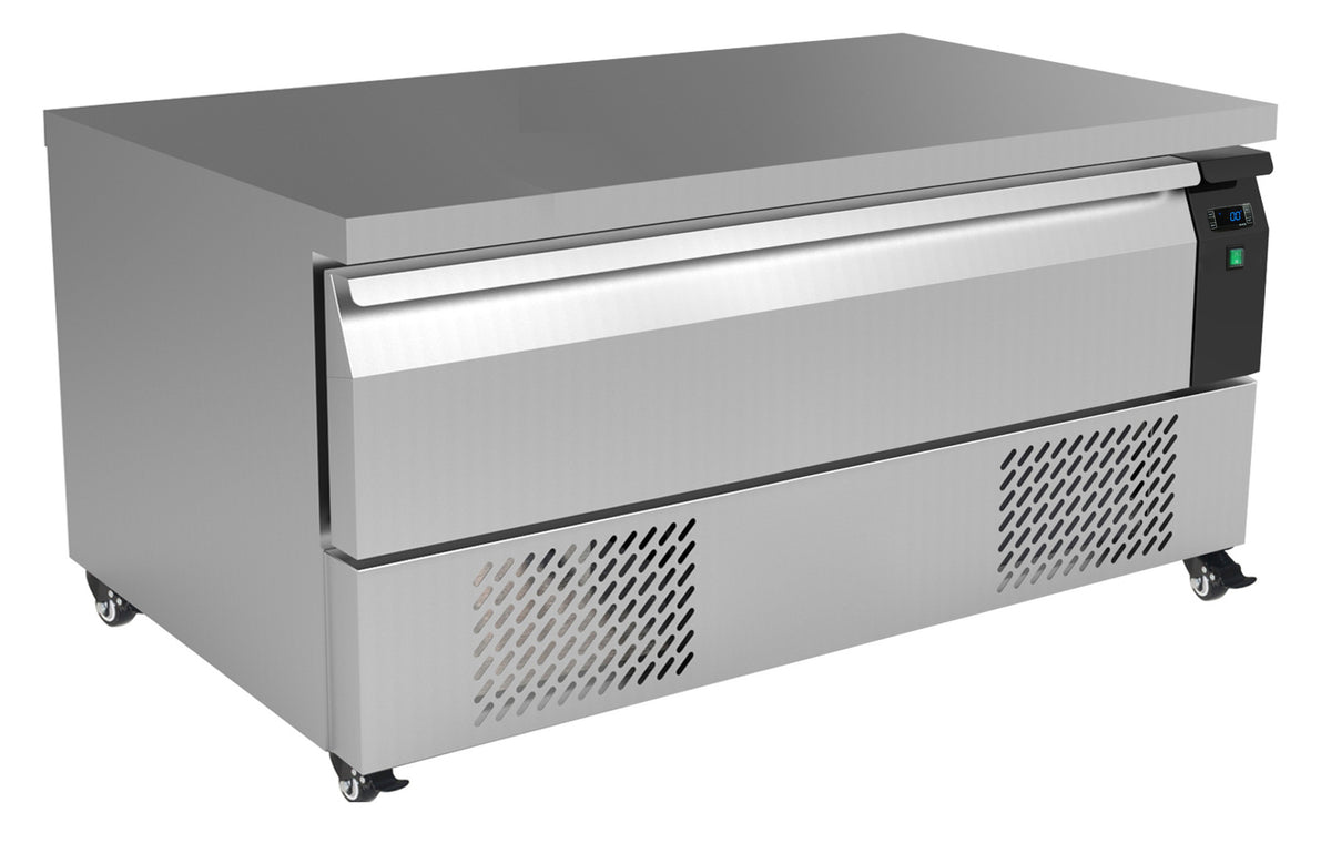 Table réfrigérée/congélateur 1 tiroir 3x 1/1 gn inox 116 L 0.27 kW Combisteel - Soubassement Réfrigéré professionnel CHR - matériel cuisine pro - Cuistéo