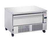 Refroidisseur / congélateur à tiroir unique - DWT 90 - Cool Head 905x700x605 mm 78 L 345 W Coolhead - Soubassement Réfrigéré professionnel CHR - matériel cuisine pro - Cuistéo