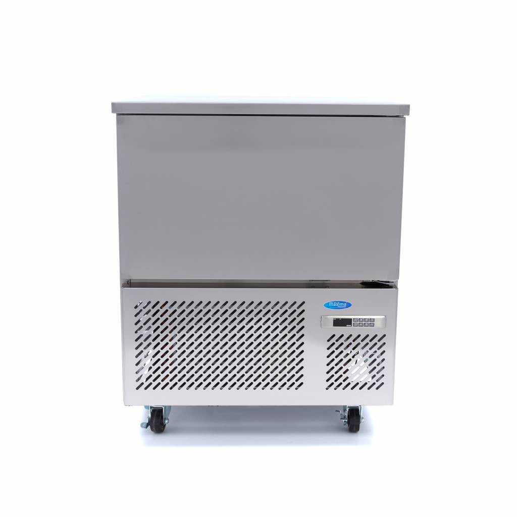 Cellule de refroidissement - 5 bacs GN 1/1 - Contrôle numérique - Dégivrage automatique 5 L 750 W Maxima - vue 4 - Cellule de refroidissement pro CHR - Cuistéo