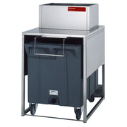 Bac de stockage glaçons avec chariots de 108 kg - Diamond