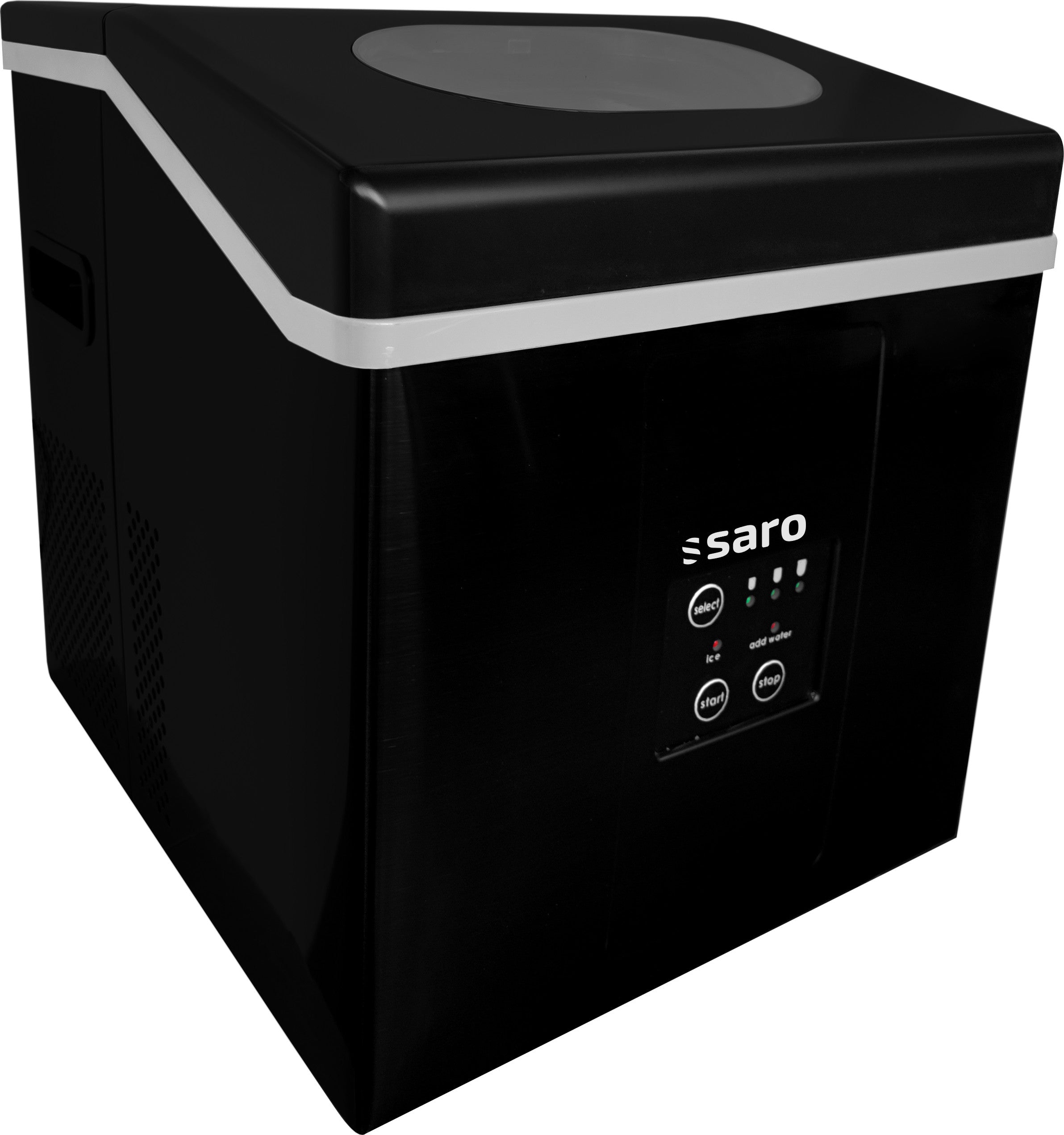 Machine Glaçons - 15kg/24h - Réservoir 1,4kg - R600a - Compacte 1.4 L Saro - Réserve-Bac à glaçons professionnel CHR - matériel cuisine pro - Cuistéo