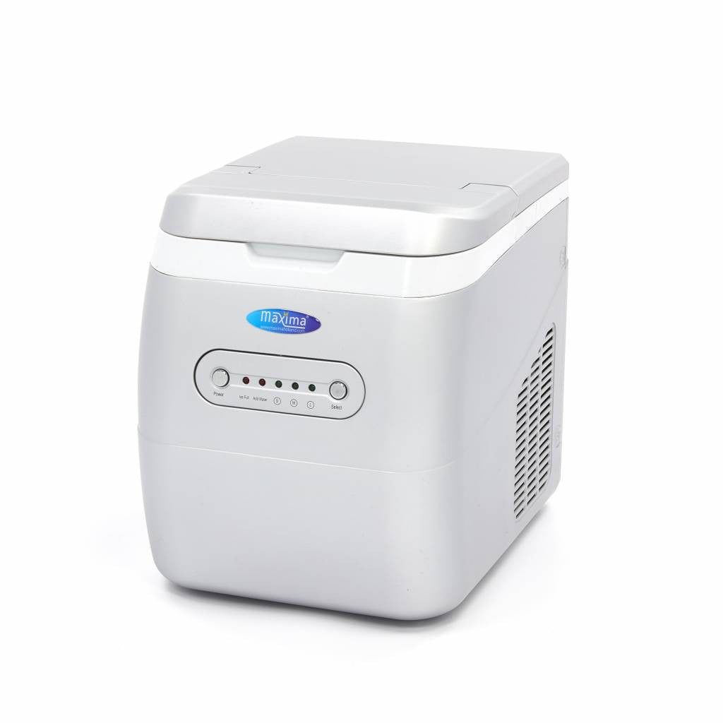Machine à glaçons - 15 kg/jour - Glaçons en forme de balle 2.2 L 180 W Maxima - Machine à glaçons creux professionnel CHR - matériel cuisine pro - Cuistéo