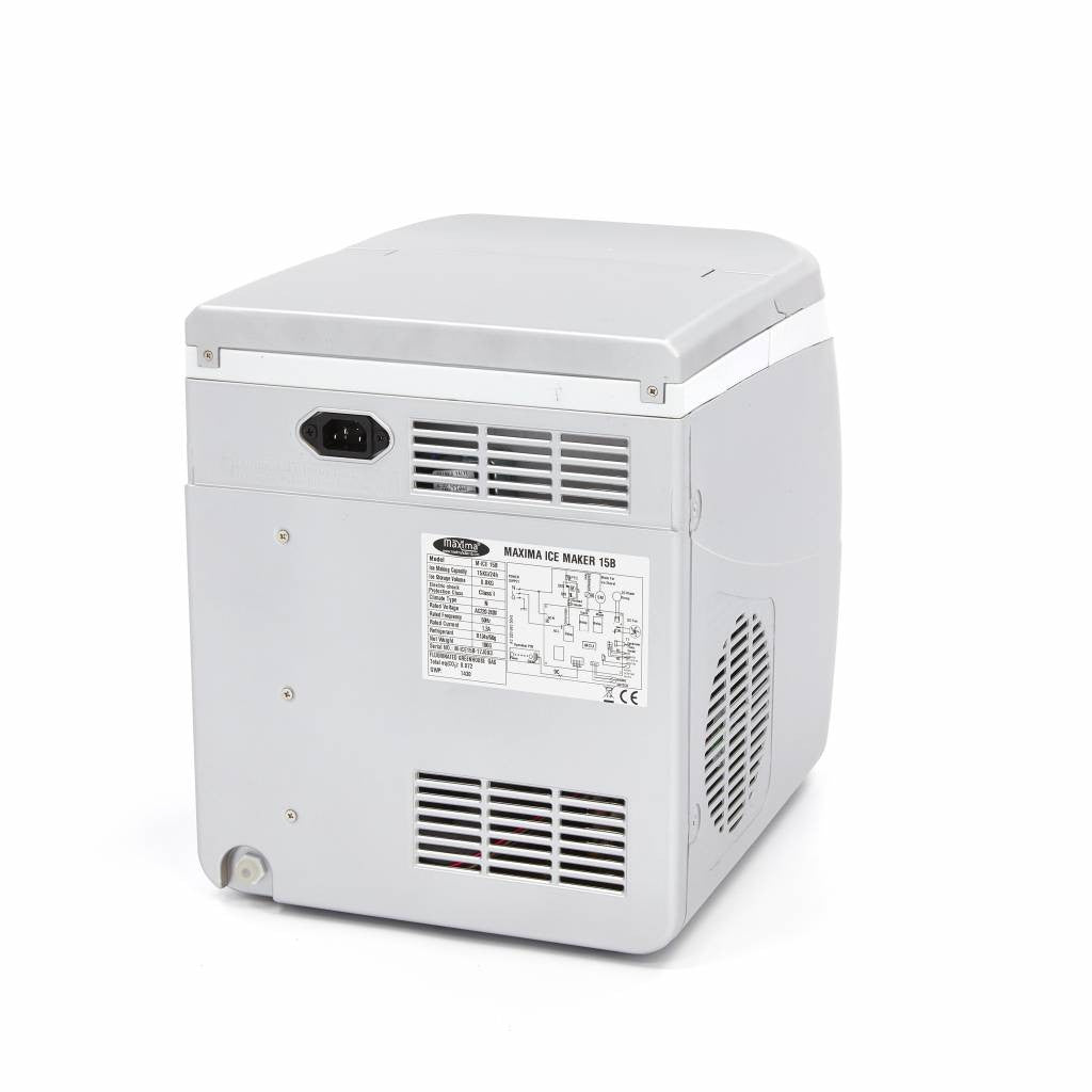 Machine à glaçons - 15 kg/jour - Glaçons en forme de balle 2.2 L 180 W Maxima - vue 3 - Machine à glaçons creux pro CHR - Cuistéo