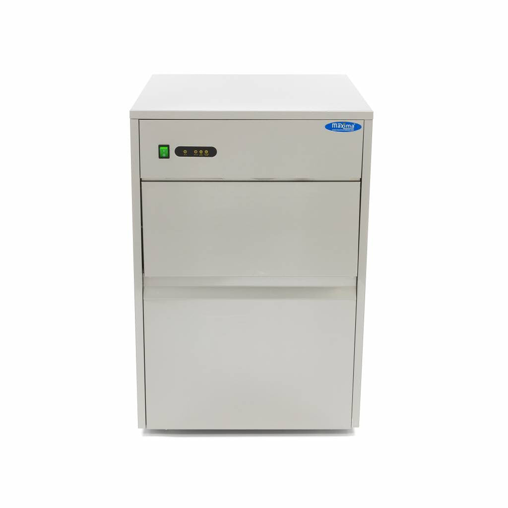 Machine à glaçons - 28 kg/jour - Glaçons en forme de balle 28 L 240 W Maxima - vue 6 - Machine à glaçons creux pro CHR - Cuistéo