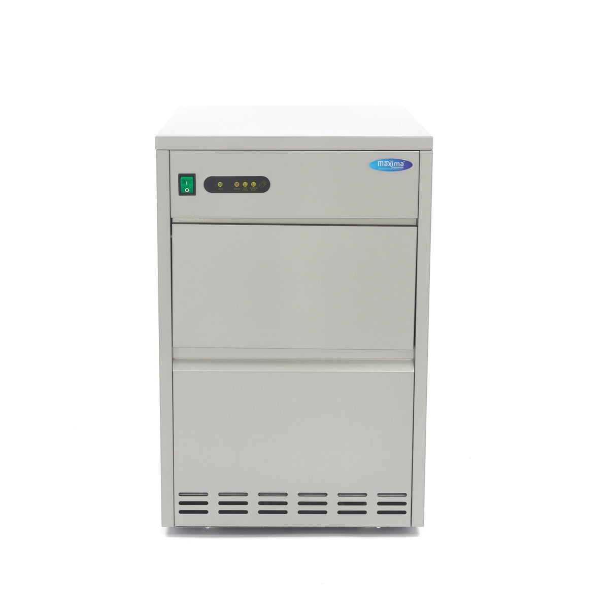 Machine à glaçons - 45 kg/jour - Glaçons en balle - Refroidie à l'eau 45 L 370 W Maxima - vue 7 - Machine à glaçons creux pro CHR - Cuistéo