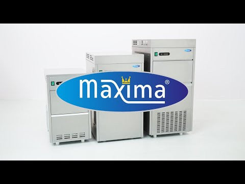 Machine à glaçons - 45 kg/jour - Glaçons en balle - Refroidie à l'eau 45 L 370 W Maxima - vue 8 - Machine à glaçons creux pro CHR - Cuistéo