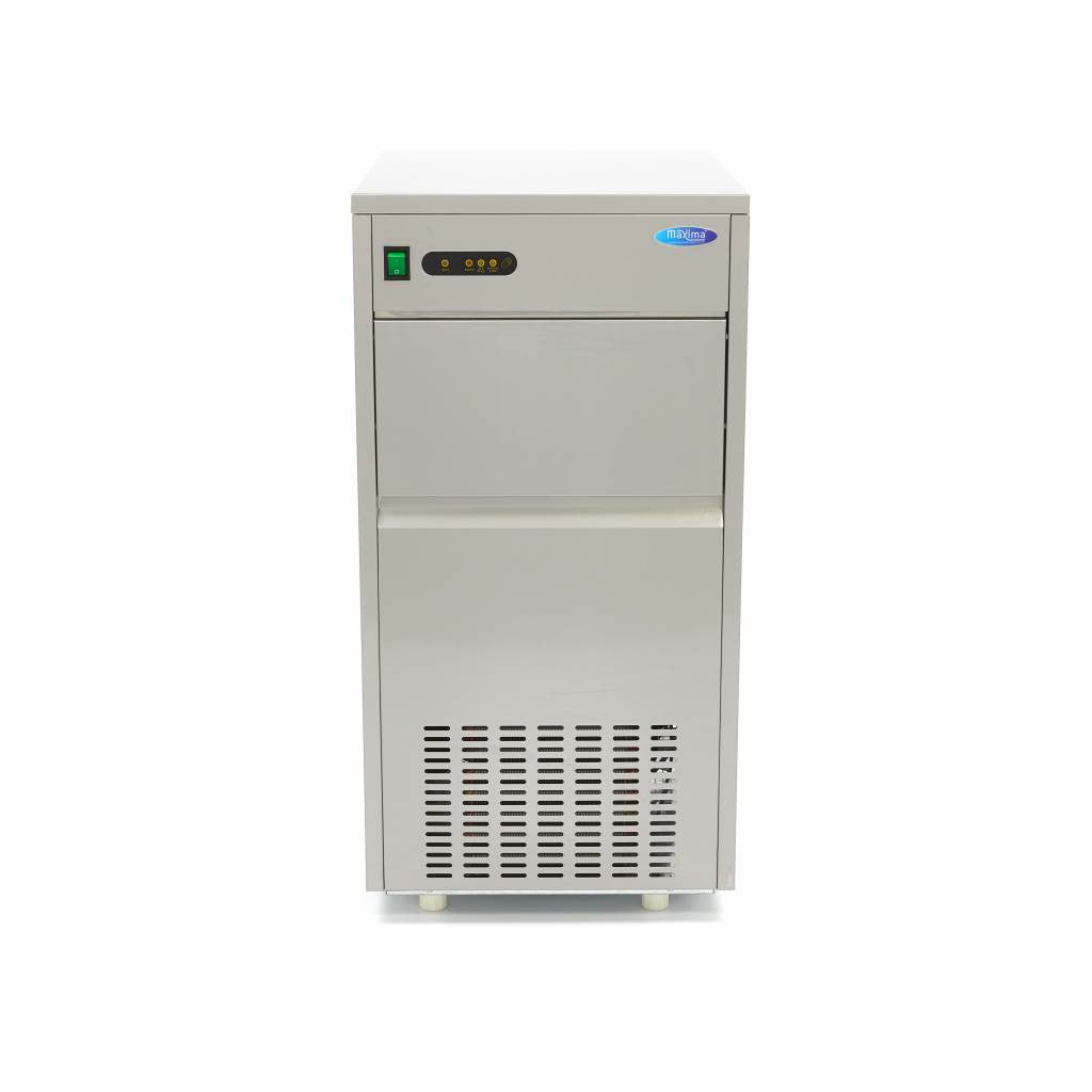 Machine à glaçons - 60kg/jour - Glaçons en forme de balle 60 L 400 W Maxima - vue 6 - Machine à glaçons creux pro CHR - Cuistéo