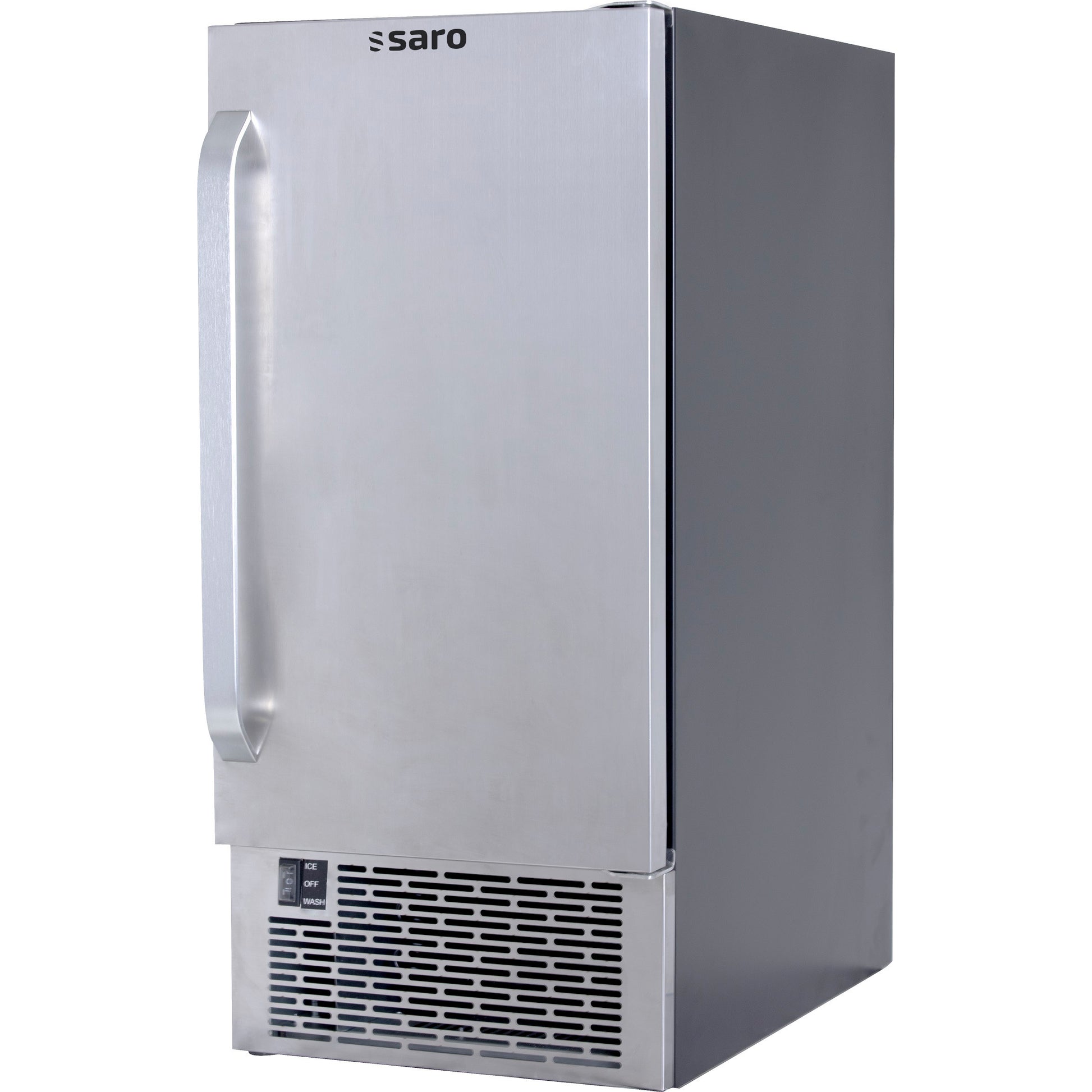 Machine Glaçons - 30kg/24h - 7,5kg Stock - 370x590x825mm - R290 Saro - Machine à glaçons creux professionnel CHR - matériel cuisine pro - Cuistéo