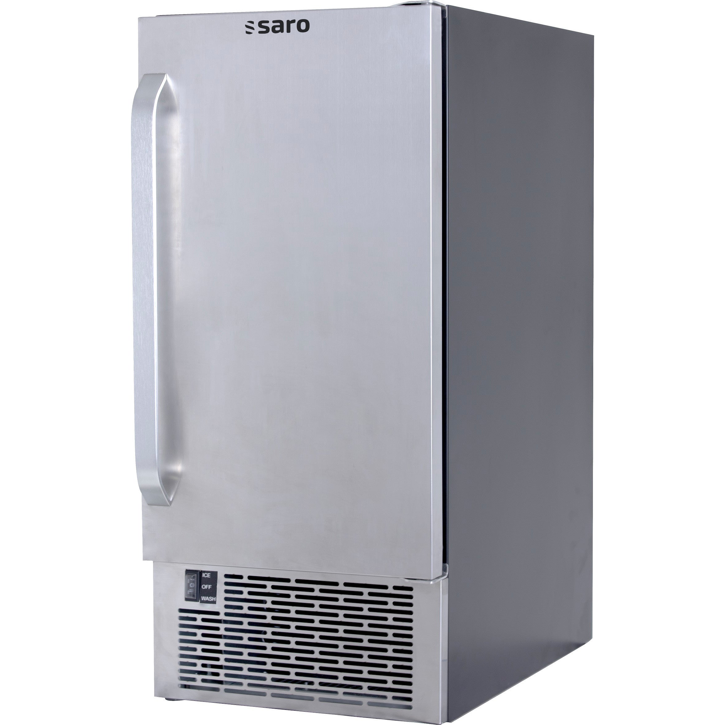 Machine Glaçons - 30kg/24h - 7,5kg Stock - 370x590x825mm - R290 Saro - Machine à glaçons creux professionnel CHR - matériel cuisine pro - Cuistéo
