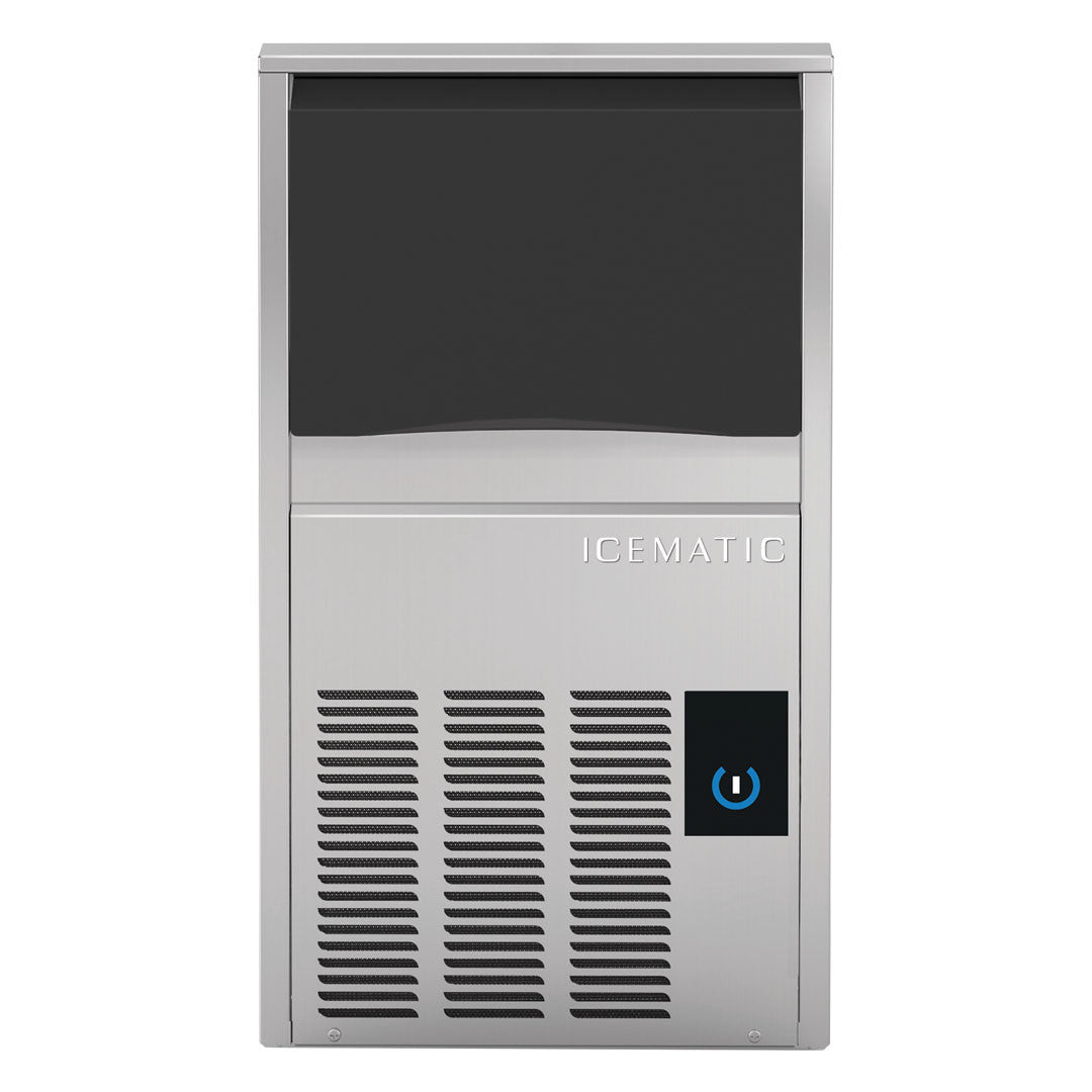 Machine Glaçons - 38kg/24h - 11,5kg Stock - 400x540x690mm - R290 - Refroidi Air 3.2 L 979 W Saro - Machine à glaçons creux professionnel CHR - matériel cuisine pro - Cuistéo