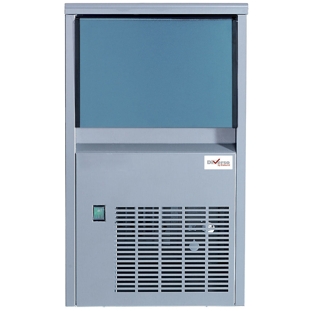 Machine à glaçons pleins 24kg/24h- réserve - Diverso