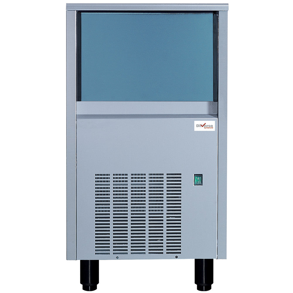 Machine à glaçons pleins 41kg/24h avec réserve - Diverso