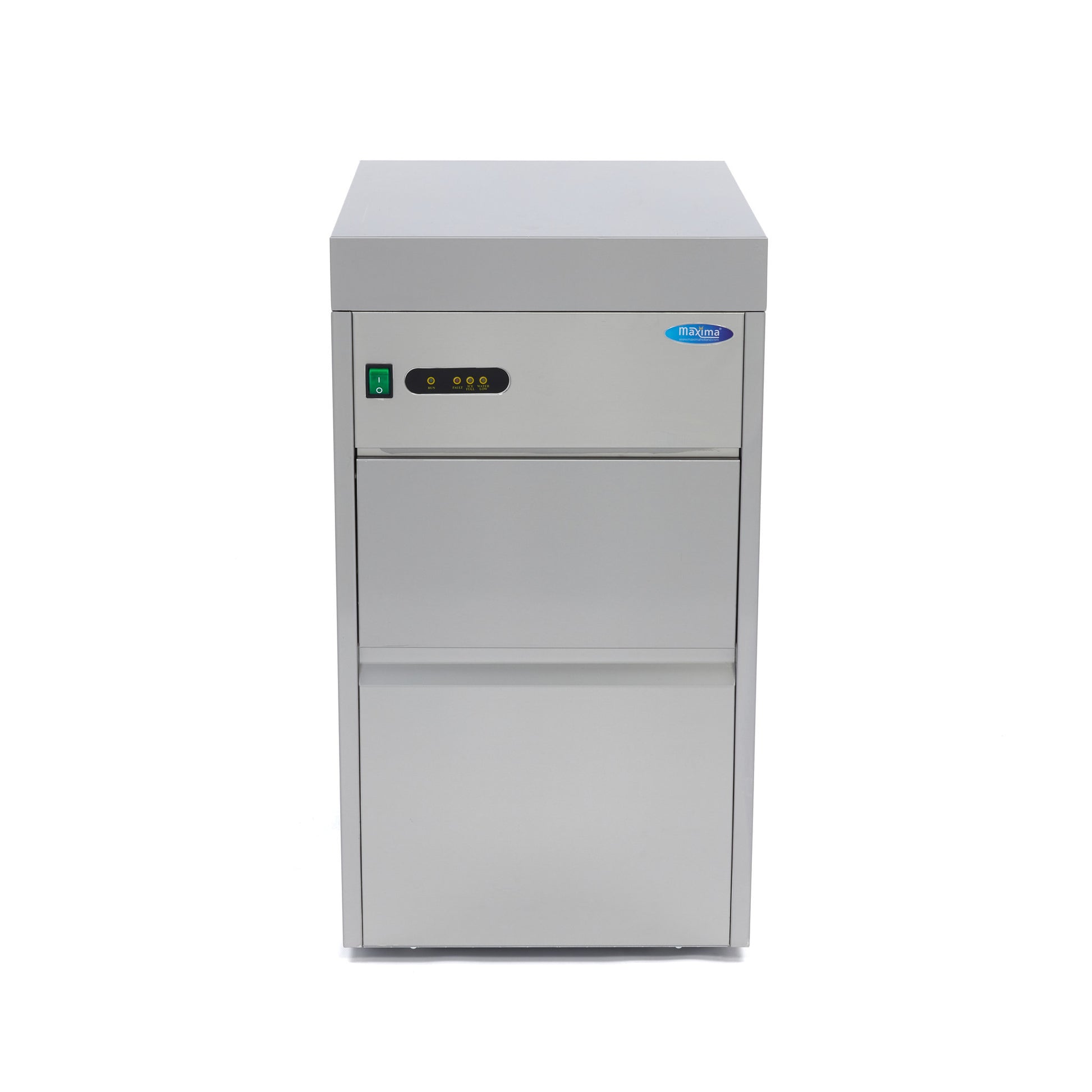 Machine à glaçons - 50 kg/jour - Concassé/en écailles - Refroidie à l'eau 50 L 330 W Maxima - vue 4 - Machine à glaçons écaille pro CHR - Cuistéo
