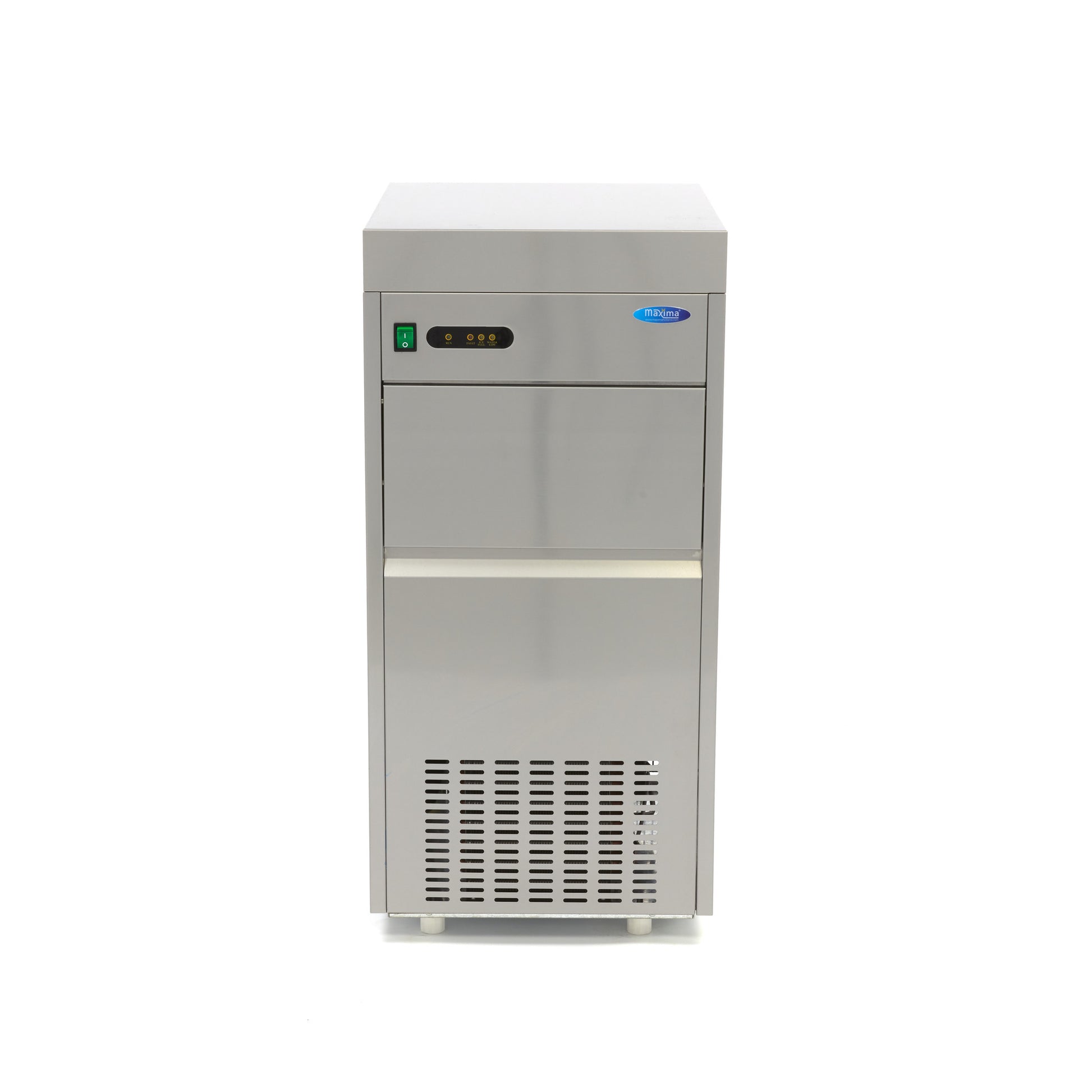 Machine à glaçons - 85 kg/jour - Concassée/en écailles - Refroidie à l'eau 85 L 550 W Maxima - vue 5 - Machine à glaçons écaille pro CHR - Cuistéo