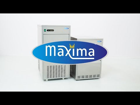 Machine à glaçons - 30 kg/jour - Concassée/En flocons - Refroidie à l'air 30 L 215 W Maxima - vue 7 - Machine à glace pilée pro CHR - Cuistéo