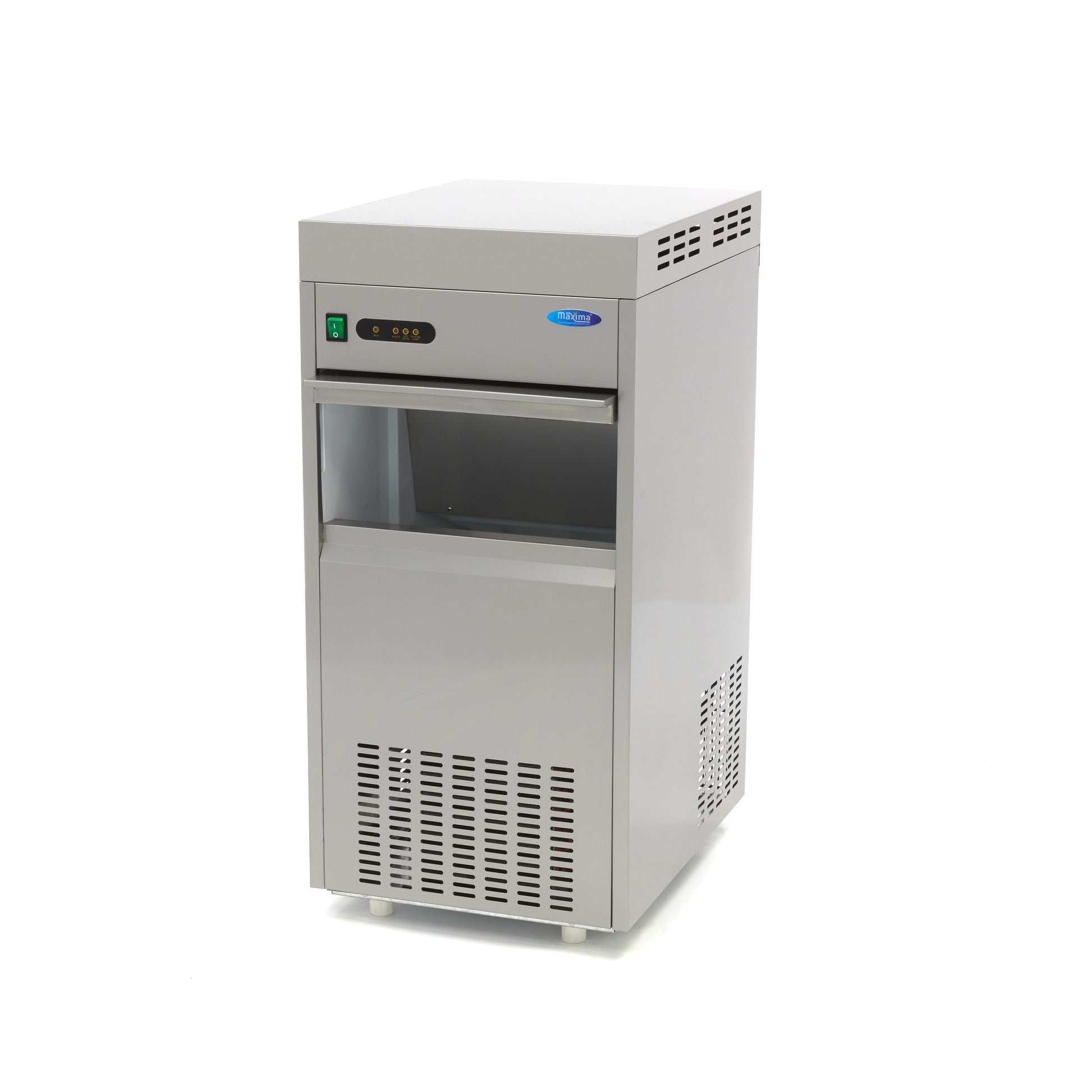 Machine à glaçons - 85 kg/jour - Concassés/en flocons - Refroidissement à air 85 L 470 W Maxima - vue 6 - Machine à glace pilée pro CHR - Cuistéo