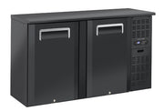 Armoire arrière bar 2 portes pleines articulées QB 200 - Cool Head 1460x515x860 mm 315 L 224 W Coolhead - Arrière-bar réfrigéré professionnel CHR - matériel cuisine pro - Cuistéo