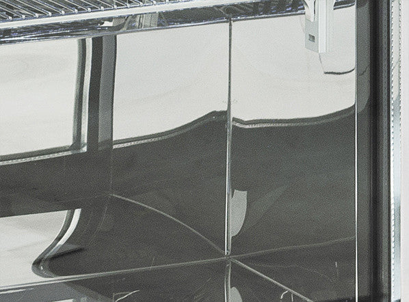 Arrière bar réfrigérée 3 portes vitrées BBA 348 - Cool Head 1335x500x900 mm 338 L 215 W Coolhead - vue 3 - Arrière-bar réfrigéré pro CHR - Cuistéo
