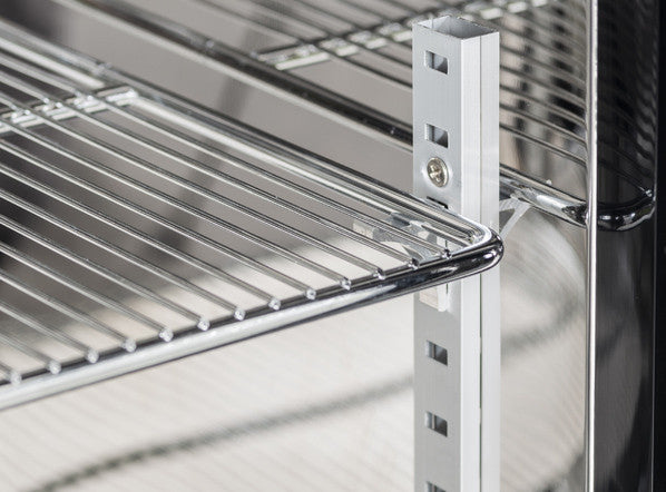 Arrière bar réfrigérée porte vitrée BBA 148 - Cool Head 600x500x900 mm 138 L 135 W Coolhead - vue 5 - Arrière-bar réfrigéré pro CHR - Cuistéo