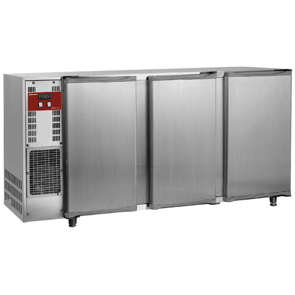 Réfrigérateur à boissons inox 3 portes 579 litres - Diamond