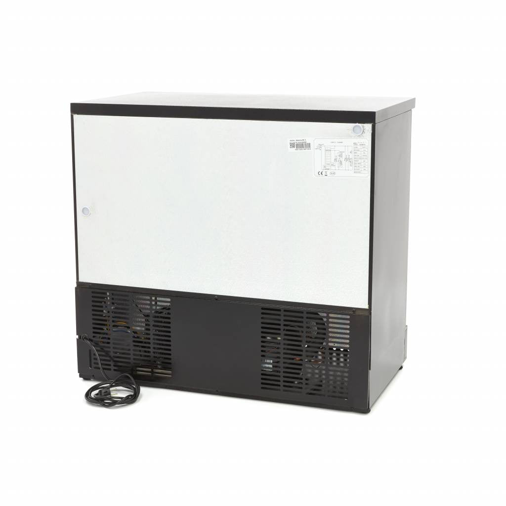 Arrière bar - 227L - 2 portes - 4 étagères inox 200 W Maxima - vue 2 - Arrière-bar réfrigéré pro CHR - Cuistéo