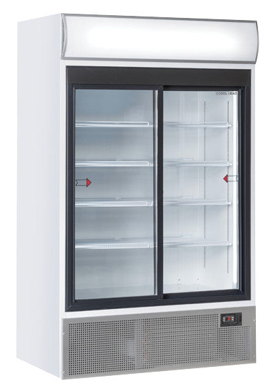 Réfrigérateur à boissons de 1000 litres TGK 1000 S - Cool Head 1200x742x2000 mm 1000 W Coolhead - Armoire à boissons professionnel CHR - matériel cuisine pro - Cuistéo
