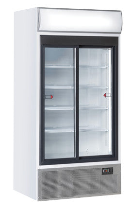 Réfrigérateur à boissons de 800 litres TKG 800 S - Cool Head 1000x742x2000 mm 730 W Coolhead - Armoire à boissons professionnel CHR - matériel cuisine pro - Cuistéo