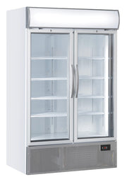 Réfrigérateur à boissons de 1000 litres TKG 1000 H - Cool Head 1200x792x2000 mm 850 W Coolhead - Armoire à boissons professionnel CHR - matériel cuisine pro - Cuistéo