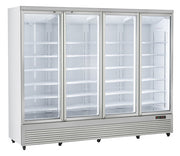 Vitrine réfrigérée à boissons 2300 litres RCG 2500 - Cool Head 2508x740x2040 mm 1380 W Coolhead - Armoire à boissons professionnel CHR - matériel cuisine pro - Cuistéo