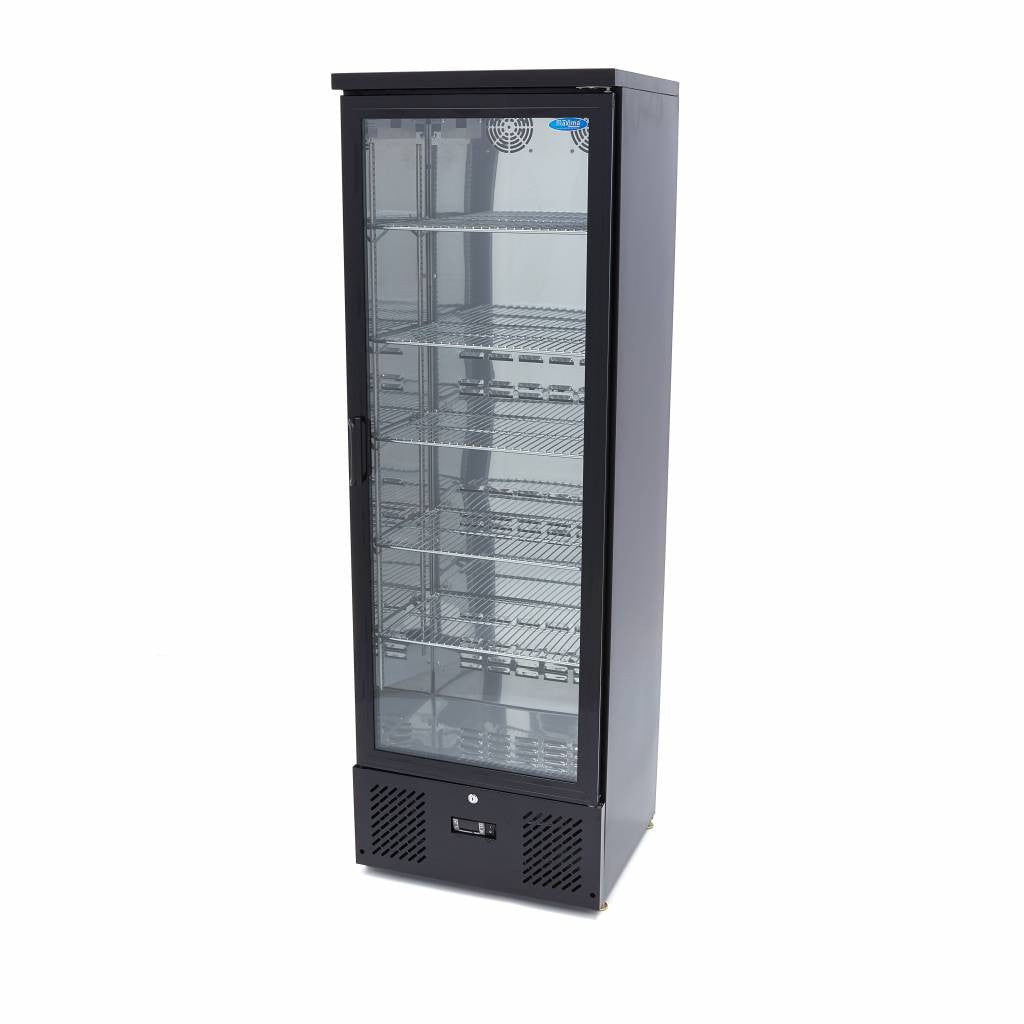 Réfrigérateur à boissons - 292 L - 5 étagères inox 253 W Maxima - Armoire à boissons professionnel CHR - matériel cuisine pro - Cuistéo