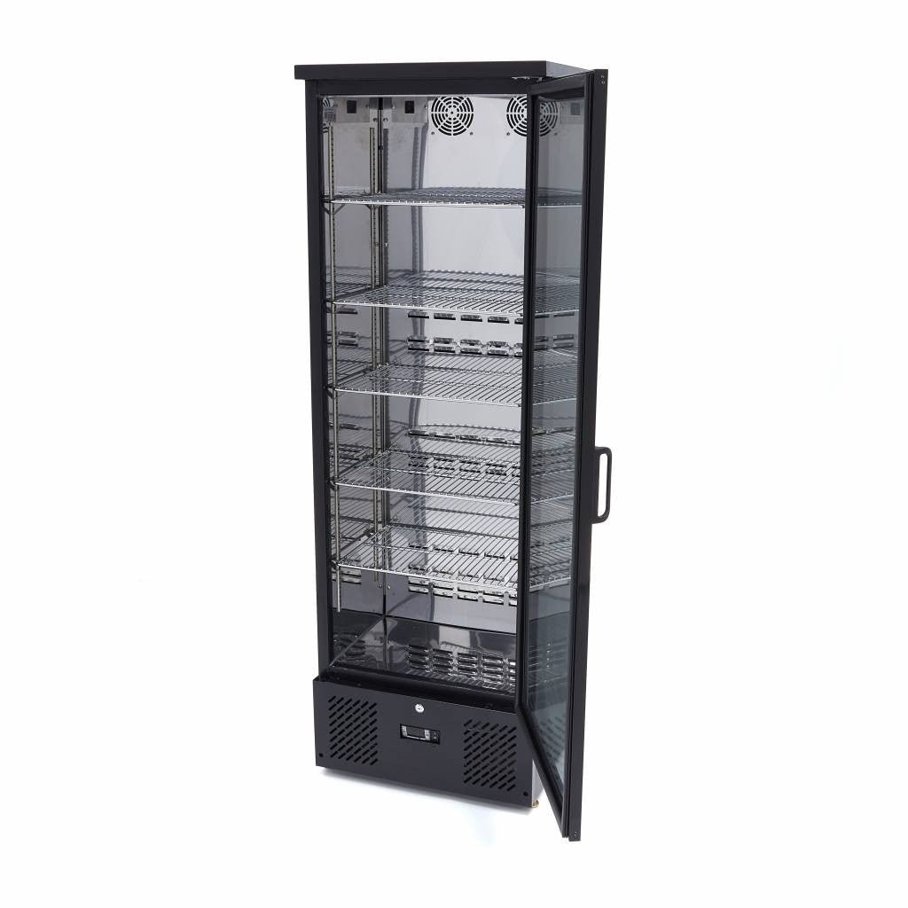 Réfrigérateur à boissons - 292 L - 5 étagères inox 253 W Maxima - vue 4 - Armoire à boissons pro CHR - Cuistéo