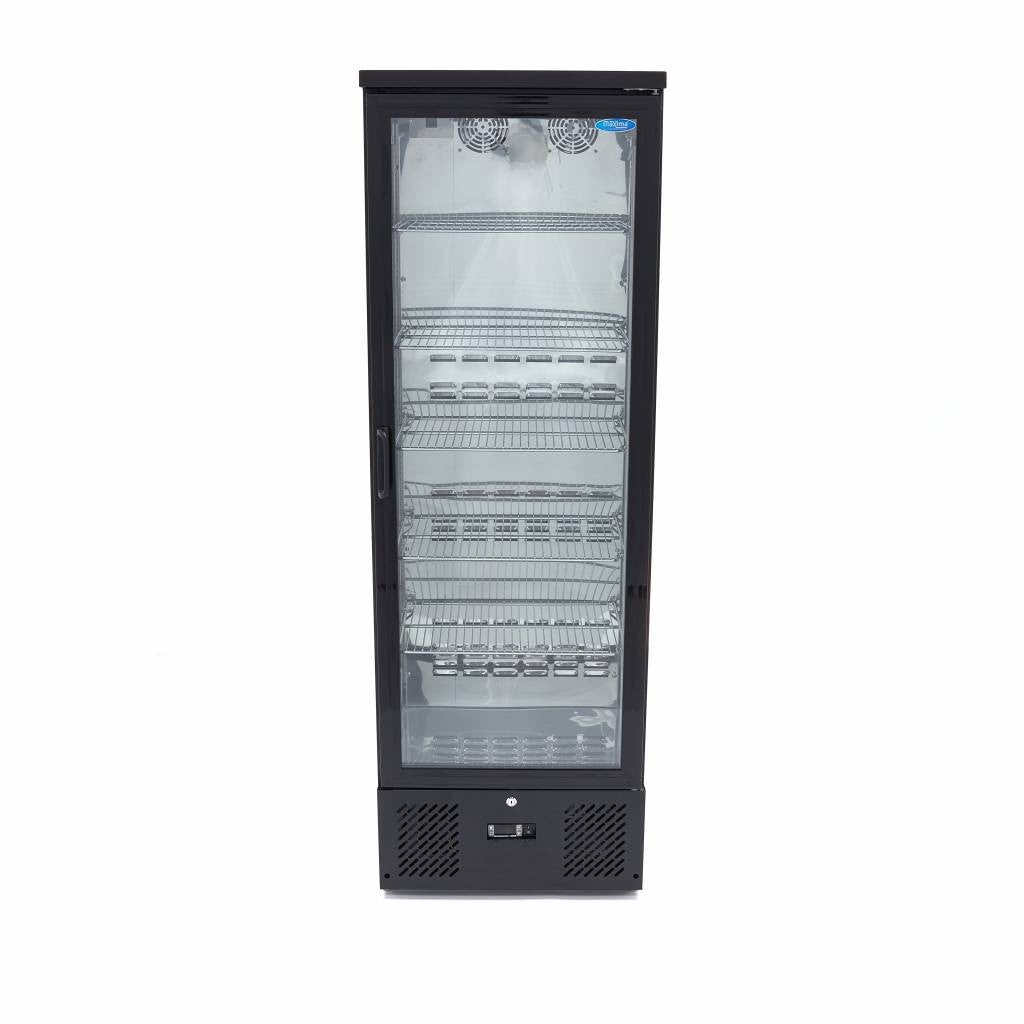 Réfrigérateur à boissons - 292 L - 5 étagères inox 253 W Maxima - vue 5 - Armoire à boissons pro CHR - Cuistéo